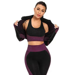 Yoga sets female sport gym suit - EX-STOCK Canada
