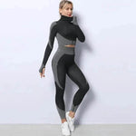 Yoga sets female sport gym suit - EX-STOCK Canada