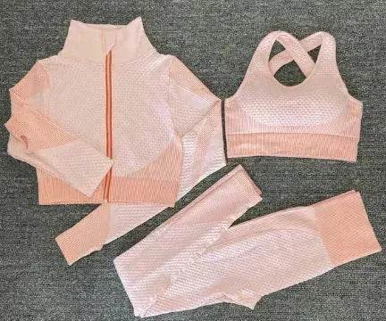 Yoga sets female sport gym suit - EX-STOCK Canada