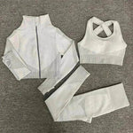Yoga sets female sport gym suit - EX-STOCK Canada