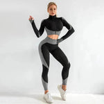 Yoga sets female sport gym suit - EX-STOCK Canada