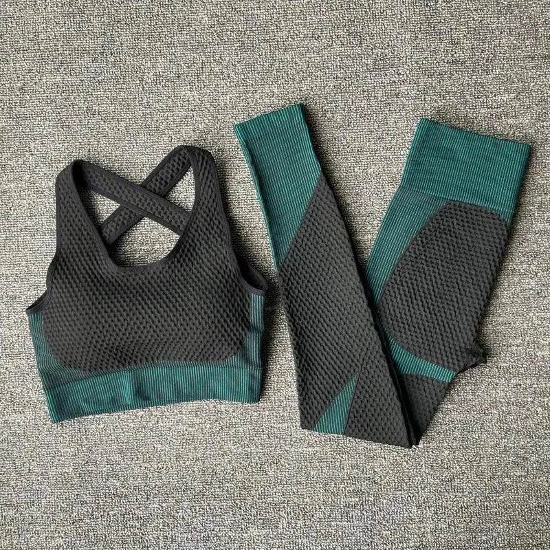 Yoga sets female sport gym suit - EX-STOCK Canada