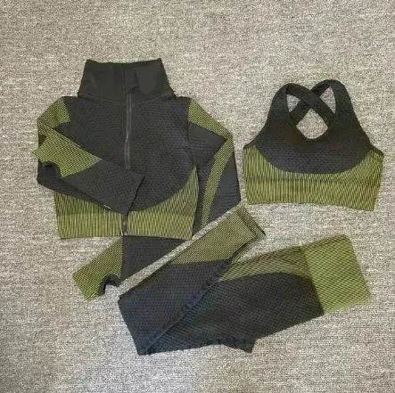 Yoga sets female sport gym suit - EX-STOCK Canada