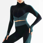 Yoga sets female sport gym suit - EX-STOCK Canada