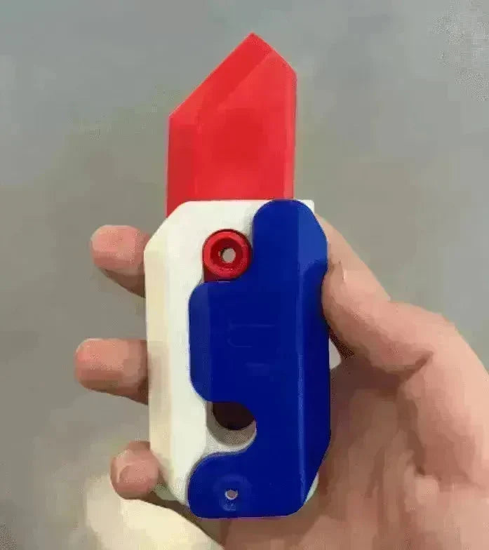 3D Printing Gravity Cub Jumping Small Radish Mini Model Knife - EX-STOCK CANADA
