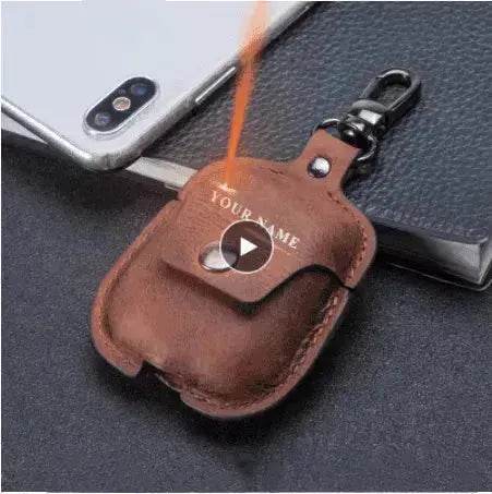 AirPods Leather Covers + Keychain Hook! - EX-STOCK Canada