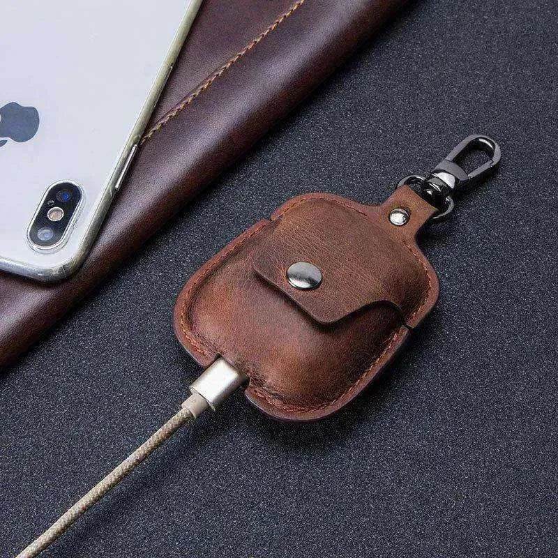 AirPods Leather Covers + Keychain Hook! - EX-STOCK Canada