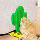 Cactus Design Cat Hair Scrubber Corner Tickle Toy - EX-STOCK CANADA