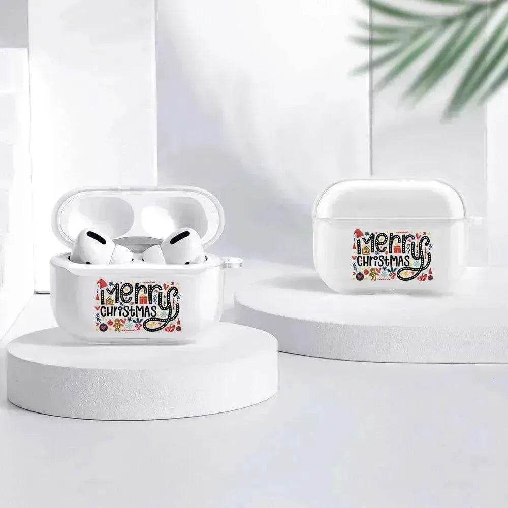 Custom Soft Silicone Transparent Air pods Pro Earphone Case Cover - EX-STOCK Canada