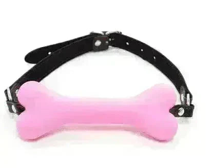 Dog Bone Mouth Plug Couples Silicone Toy - EX-STOCK CANADA