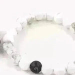 Handmade Black Lava Seven Chakra Healing Balance Beaded Bracelet - EX-STOCK CANADA