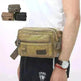 Men Canvas Fanny Pack With 4 Zipper Pockets Waist Bag - EX-STOCK CANADA