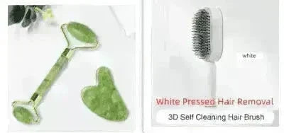 Self Cleaning Hair Brush For Women key Massage Scalp - EX-STOCK CANADA