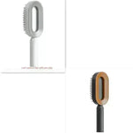 Self Cleaning Hair Brush For Women key Massage Scalp - EX-STOCK CANADA