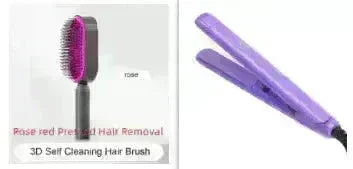 Self Cleaning Hair Brush For Women key Massage Scalp - EX-STOCK CANADA