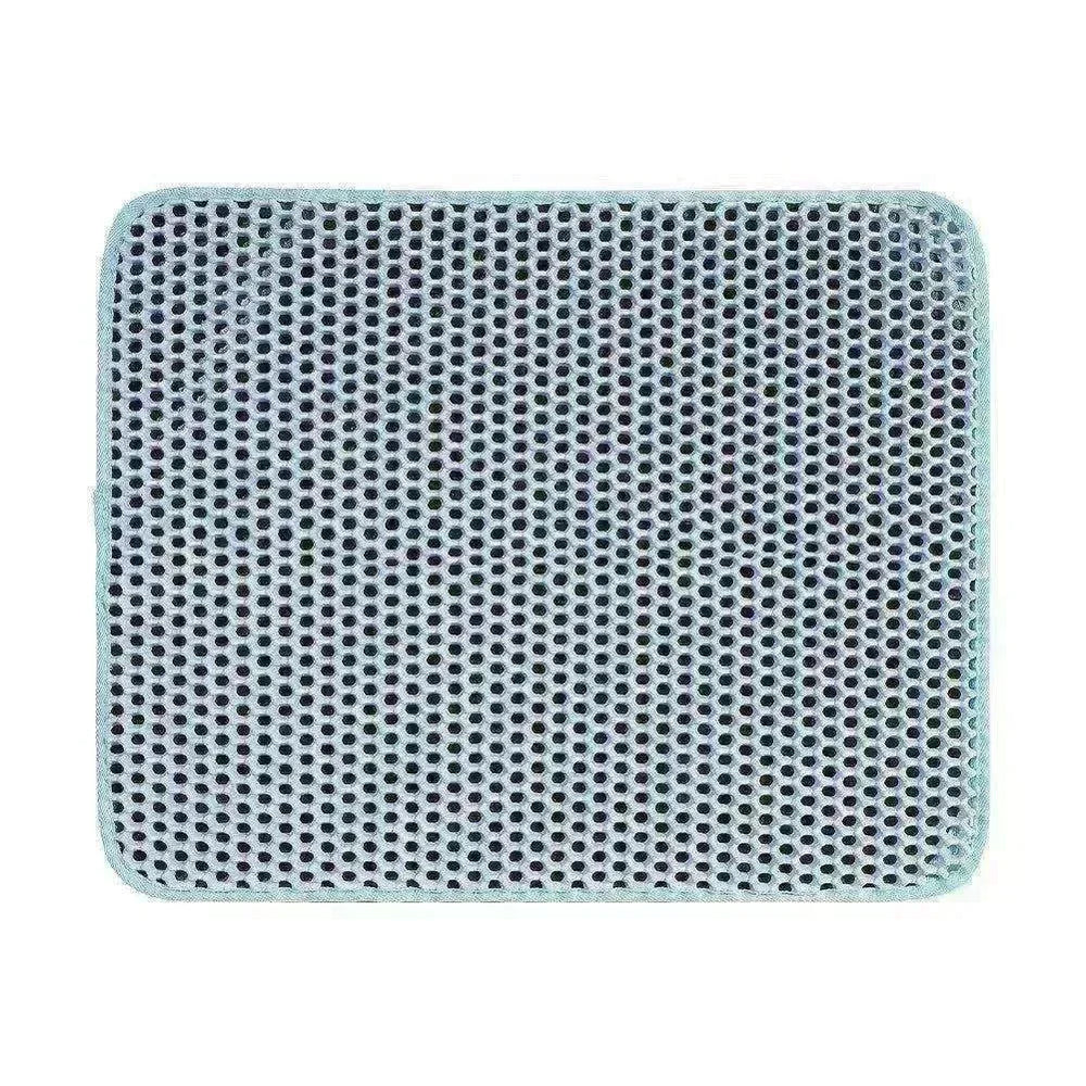 Solid Color Waterproof Easy to Clean Scatter Control Cat Litter Mat - EX-STOCK CANADA